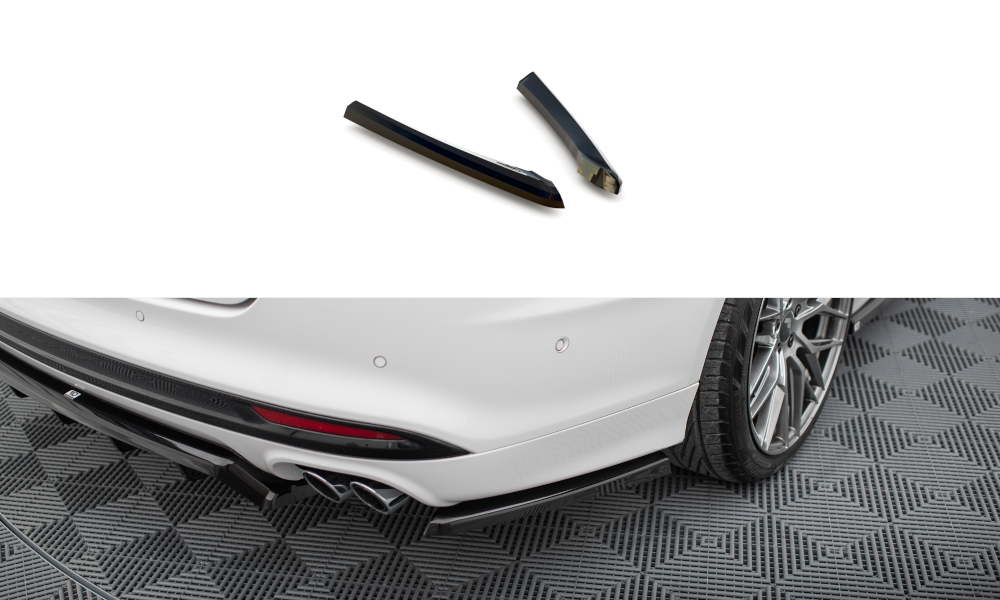 Zijdiffusers Ford Mondeo Sport Facelift Maxton Glans Zwart