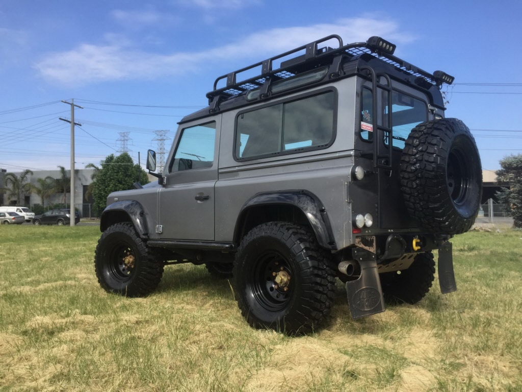 Wheel Arches Land Rover Defender (1990-2016) Glans Zwart