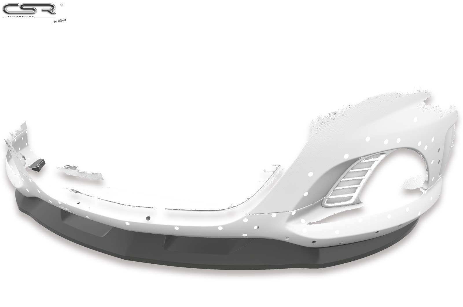 Voorspoiler Opel Corsa D OPC glans zwart 03/2007–10/2014