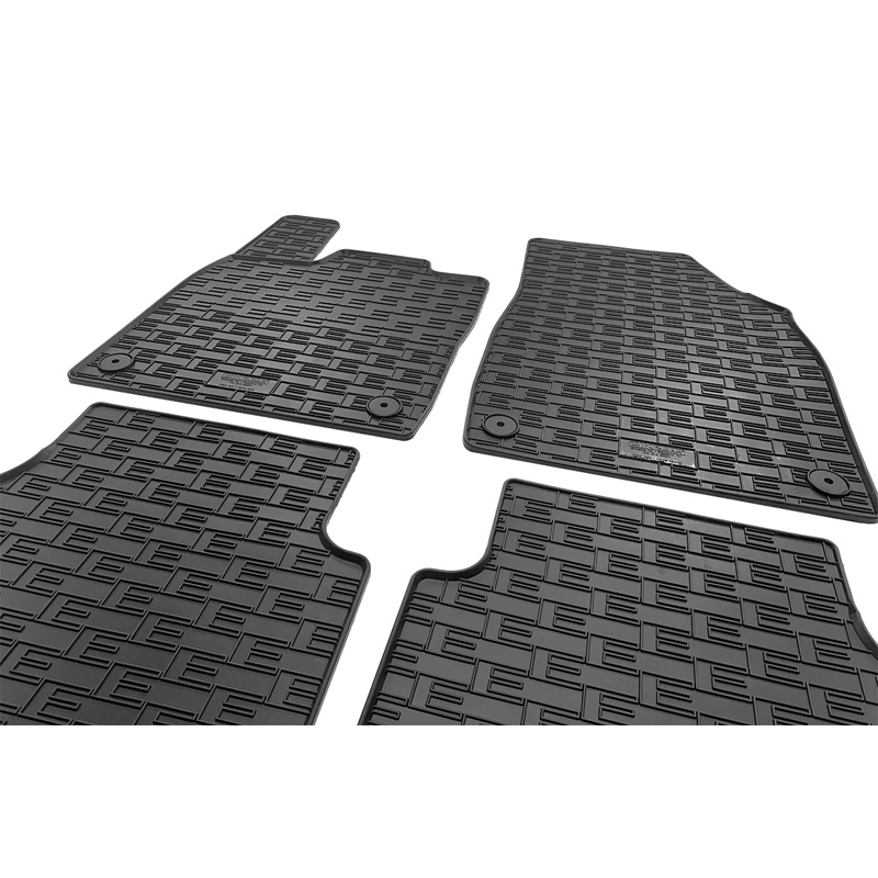 Rubber matten  Volkswagen ID.4 / ID.5 2020- & Skoda Enyaq iV 2020- incl. Coupé & Audi Q4 E-Tron (F4B) 2020- & Cupra Tavascan 2023- (4-delig + montagesysteem)