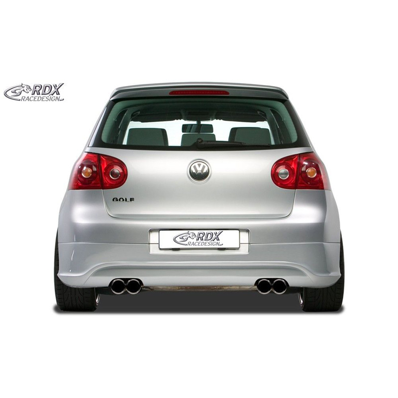 Achterskirt  Volkswagen Golf V R32 Hatchback 3/5-deurs 2003-2008 (uitlaat links/rechts) excl. Variant/Plus (ABS)