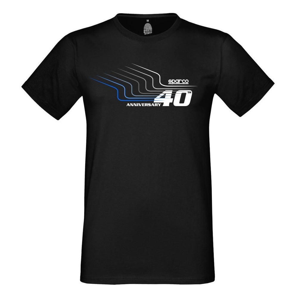 Sparco T-Shirt '40TH' Black