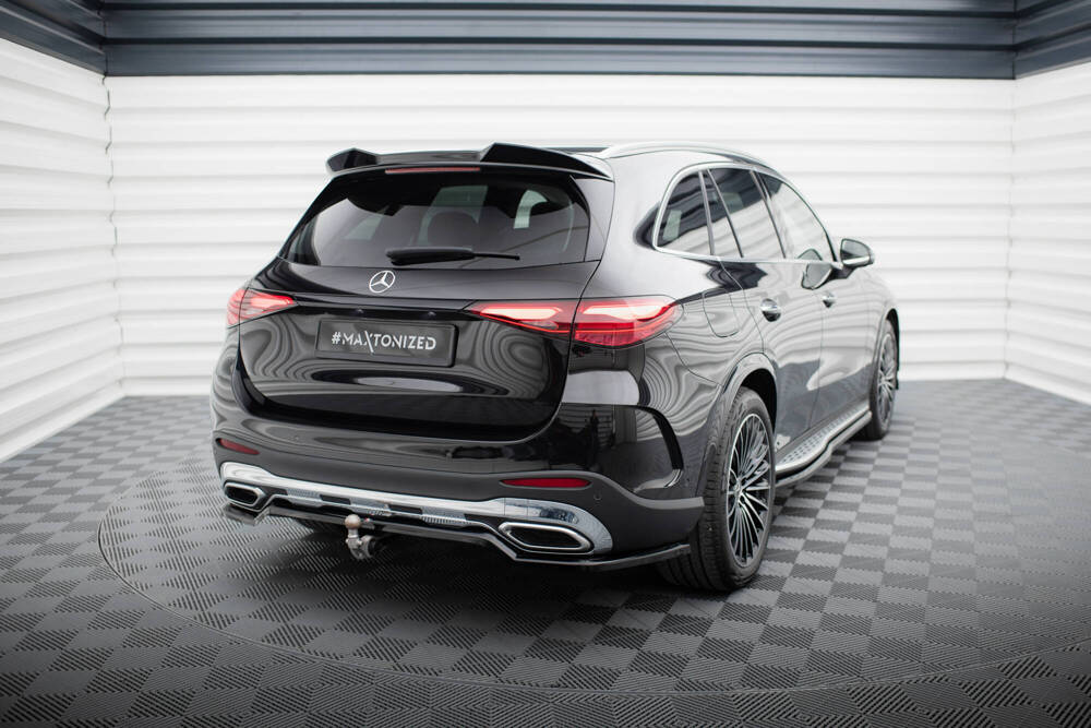 Diffuser Mercedes GLC AMG Pakket X254 Maxton Glans Zwart