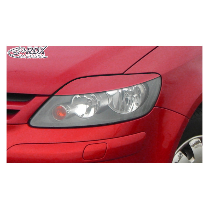 Koplampspoilers  Volkswagen Golf V Plus 2005-2009 (ABS)