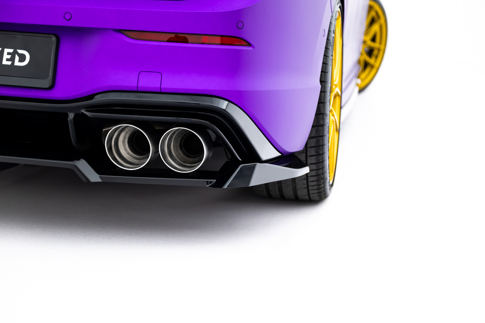 Diffusor (met verticale spijlen) V.2 Volkswagen Golf R Mk8 / Mk8 Facelift