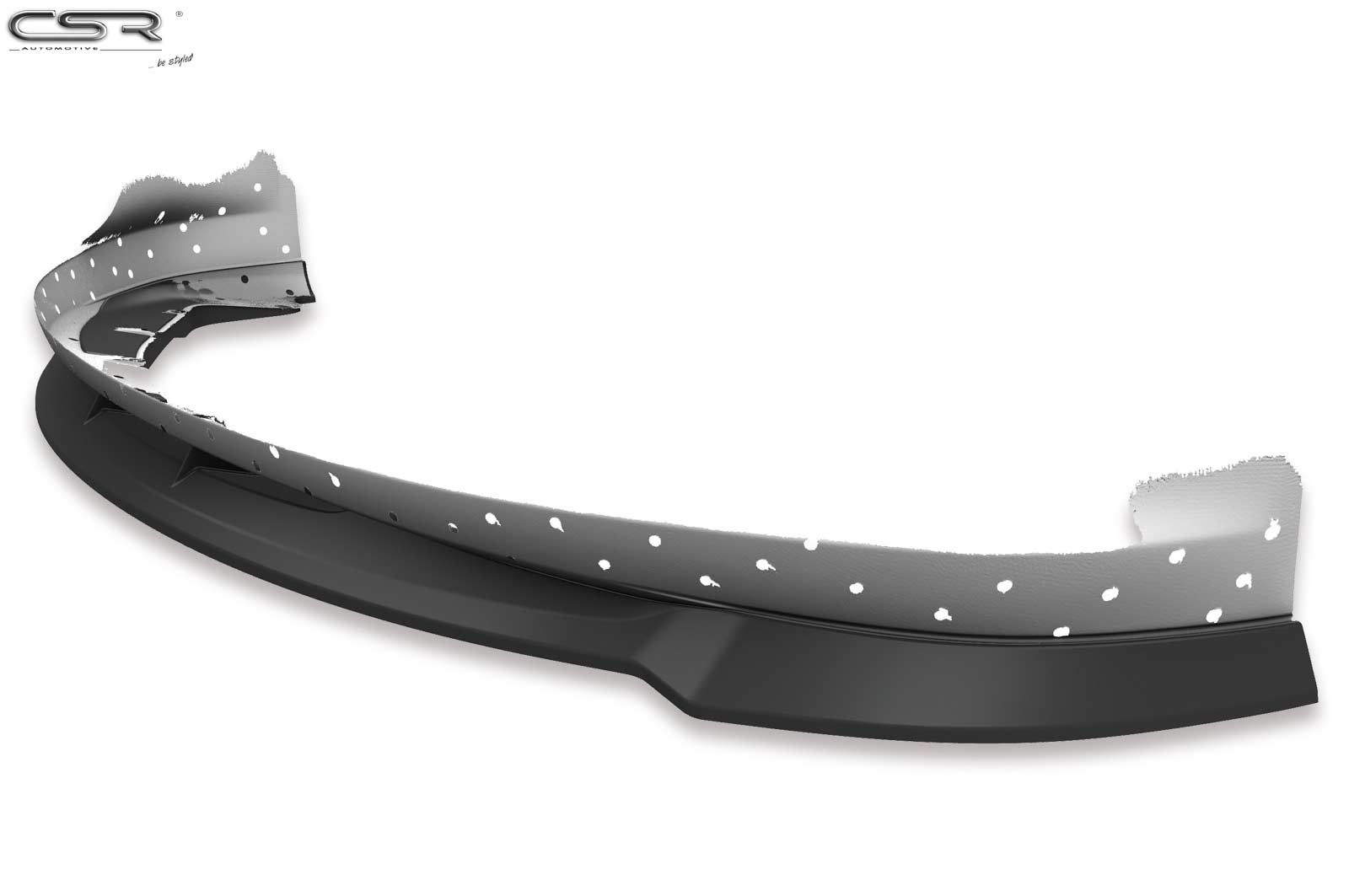 Voorspoiler Porsche Panamera 970 glans zwart 2009–07/2013