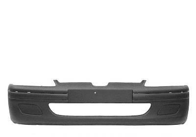 voorbumper, zwart, voor zwarte sierlijst Peugeot 106, 1996-2003