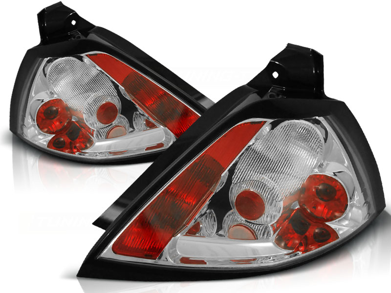 Luces traseras Renault Megane 03-.. 3/5 door cromo