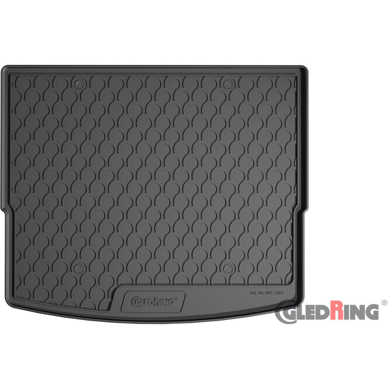 Gledring Rubbasol (Rubber) Kofferbakmat  Geely CityRay 2023- (hoge variable laadvloer)