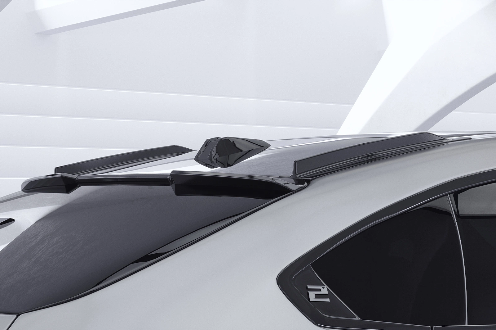 Achterspoiler/ Dakvinnen  BMW 2-Serie F74 Gran Coupe 2024- (ABE Glanzend zwart)