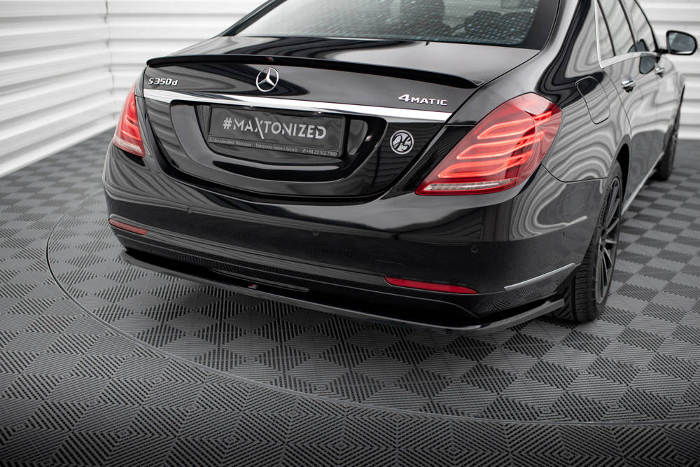 Diffuser V.1 Mercedes S klasse W222 Maxton Glans Zwart
