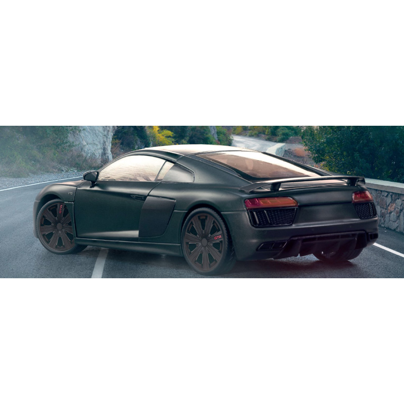 4-Delige J-Tec Wieldoppenset GTR Carbon 15-inch zwart