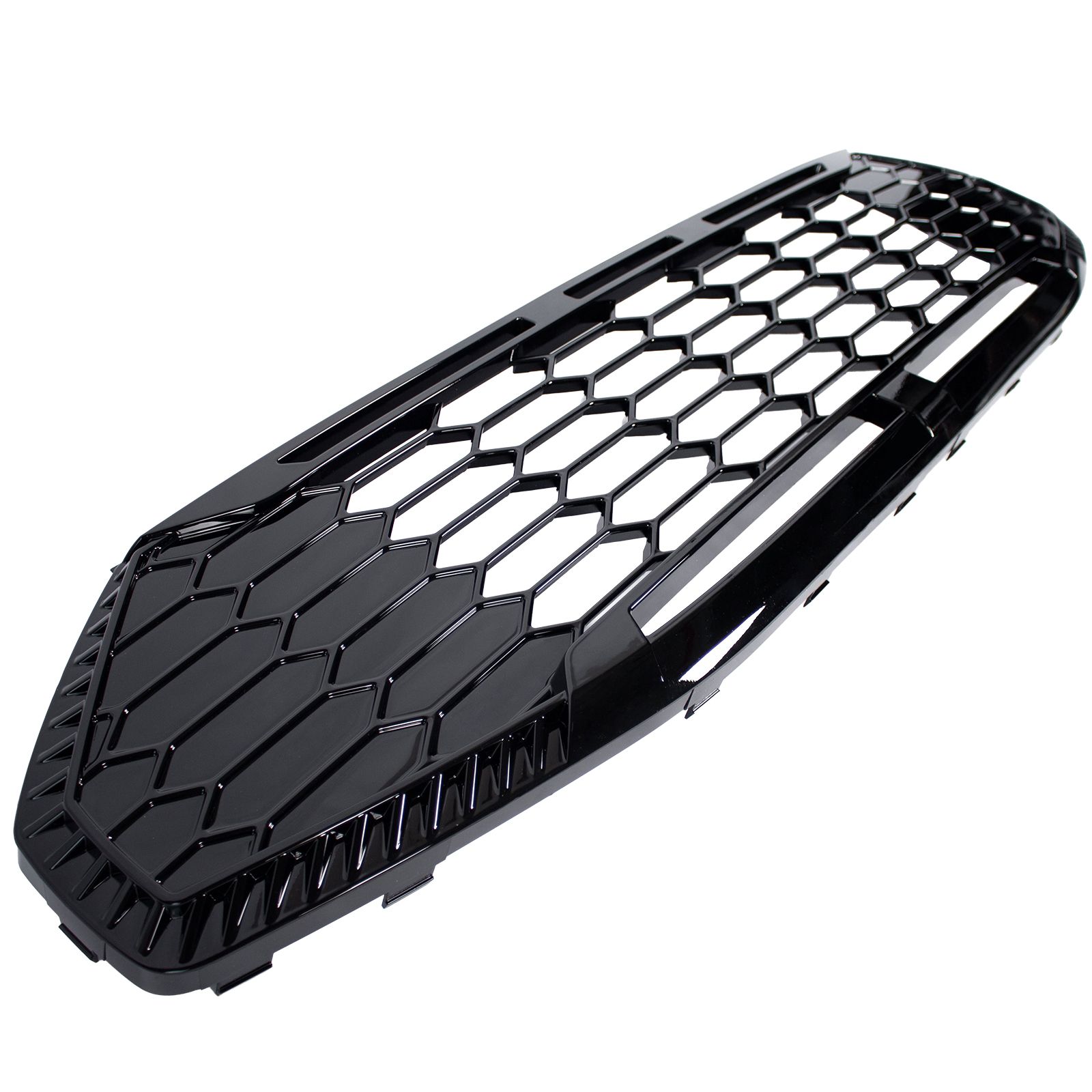 Grill zwart glans Ford Tourneo / Transit Custom vanaf 2023 Glans Zwart