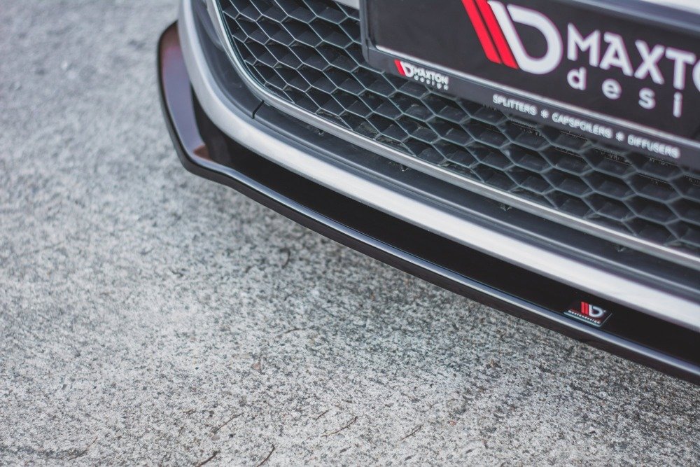 Voorspoiler VW Golf 7 GTI Glans Zwart