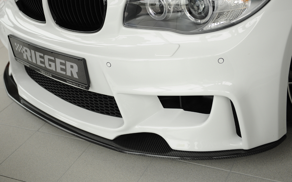 Rieger splitter BMW 1 serie Carbon