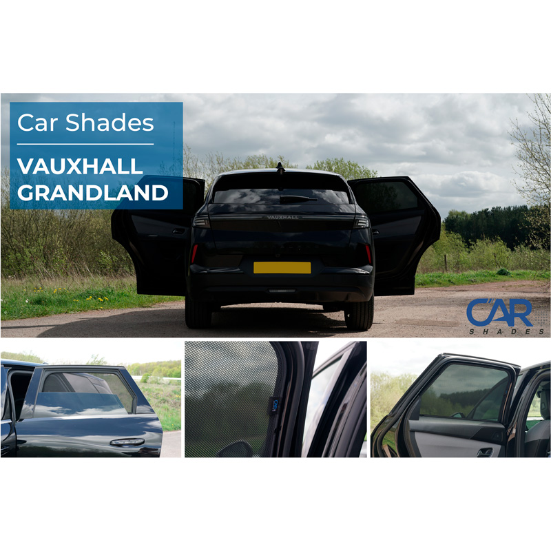 Set Car Shades (achterportieren)  Opel Grandland (OV64) 2024- (2-delig)
