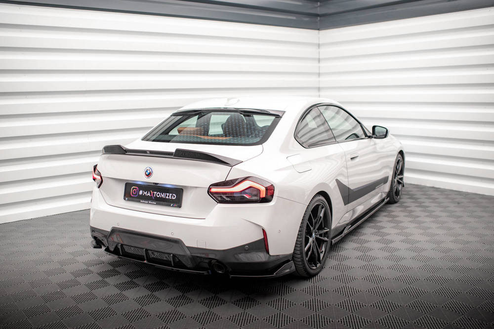 Zijdiffuser V.1 BMW 2 Serie G42 Coupe M Pakket Maxton Glans Zwart