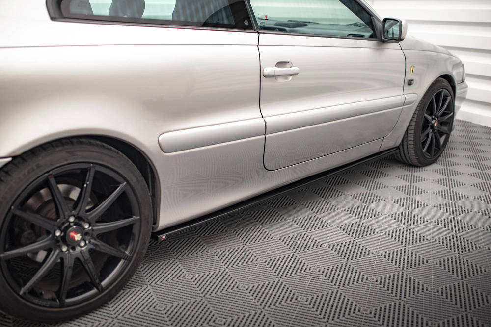 Zijskirts Volvo C70 MK1 Maxton Glans Zwart