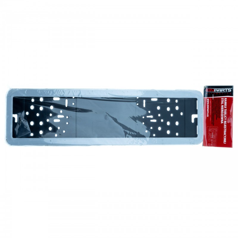 EPF05 LICENSE PLATE FRAME STAINLESS STEEL