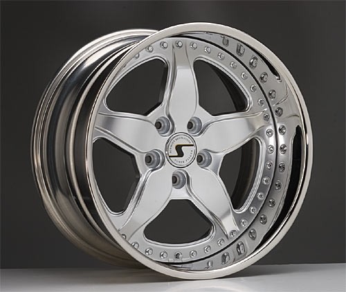 Schmidt Race Lite ruedas 3dlg plata 8 - 8,5x17