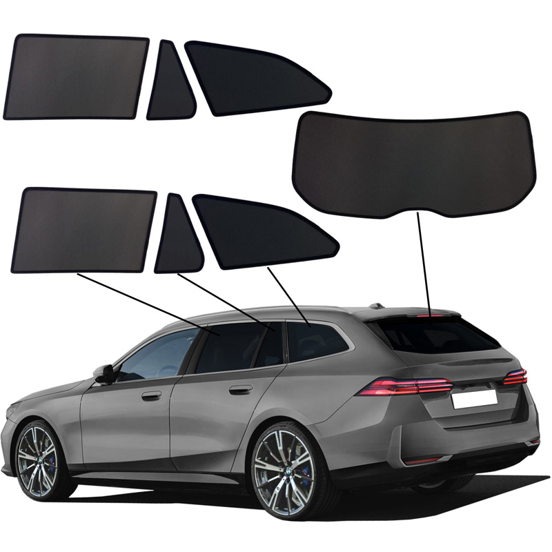 SunClip Zicht- & Zonwering  BMW 5-Serie G61 Touring 2024- incl. i5