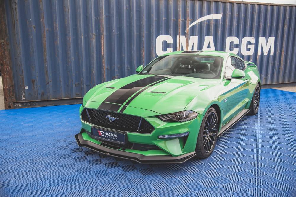 Voorspoiler V.1 Ford Mustang GT MK5 FL Maxton Street Pro