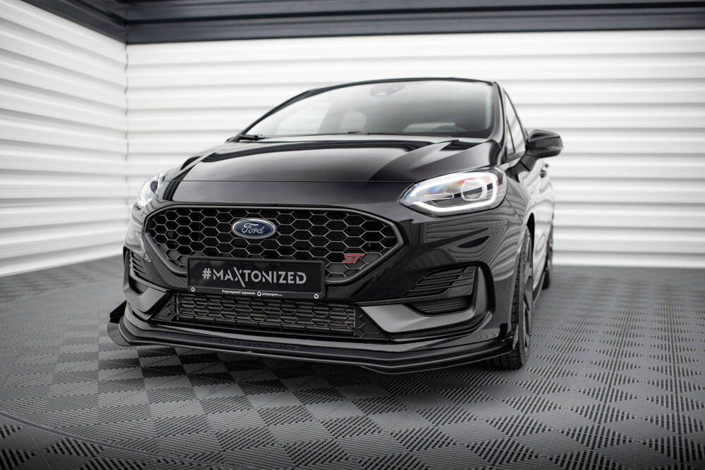 Voorspoiler met Canards Ford Fiesta ST / ST Line Mk8 FL Maxton Street Pro