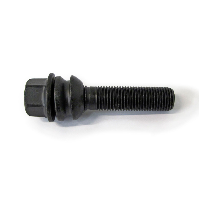 H&R Wheel bolt Porsche/VW T5, T6, Touareg R14 M14x1.50 - Length 43mm - Black