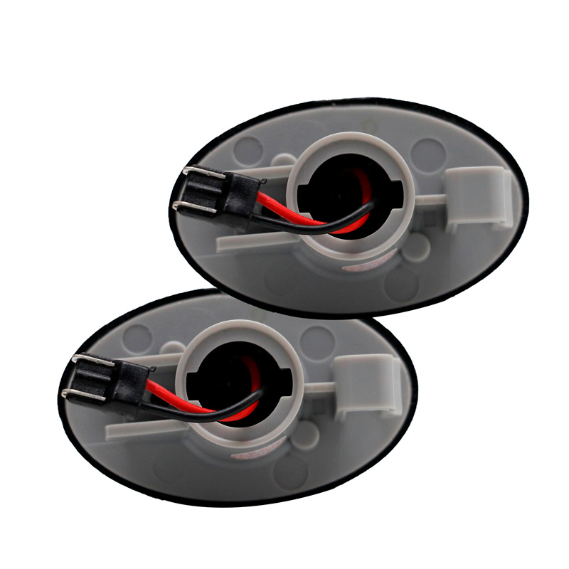 Set LED Zijknipperlichten  Mercedes A-Klasse W168 / Vito W639 / Vito W447 / Citan W415 - Rookgrijs- incl. Dynamic Running Light