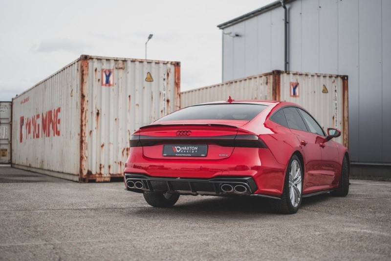 Diffuser Audi A7 S-Line / S7 C8 Maxton Glans Zwart