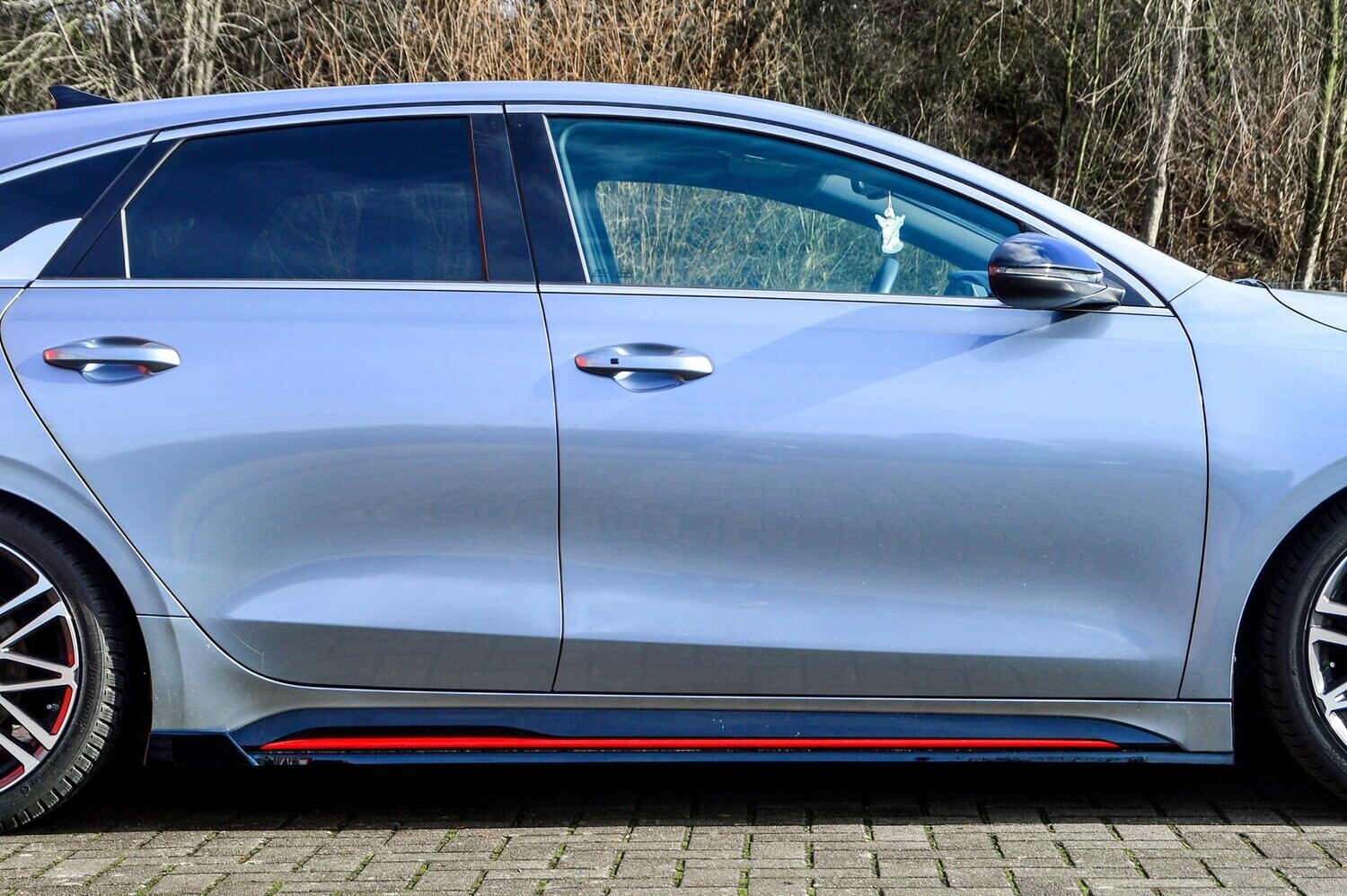 Zijskirts met vleugel achterzijde Kia Proceed GT + GT-Line 18-