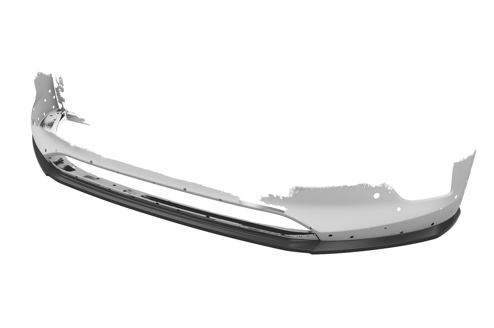 Voorspoiler Hyundai Ioniq CSR Glans Zwart