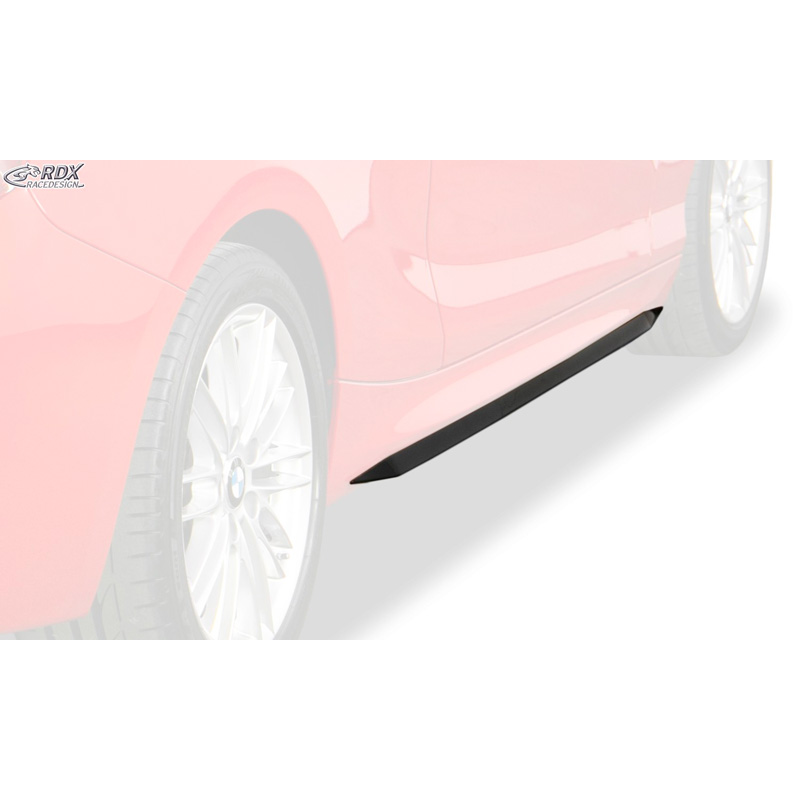 Sideskirts 'Slim'  BMW 2-Serie F22/F23 Coupe/Cabrio 2013- incl. M-Sport (ABS zwart glanzend)