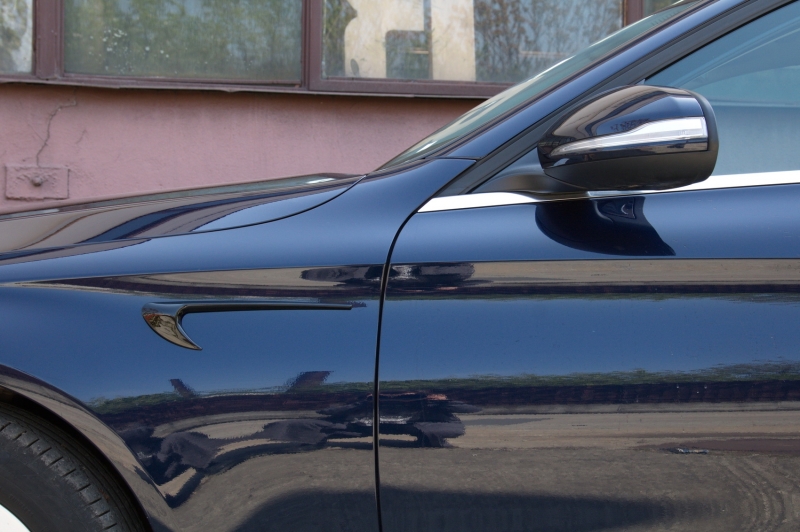 Zijscherm Grill Mercedes E-Klasse W213 C-Klasse W205 Glans zwart