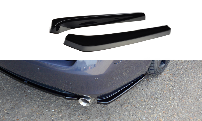 Achterzij Spoilers Lexus GS MK.3 Glanzend Zwart