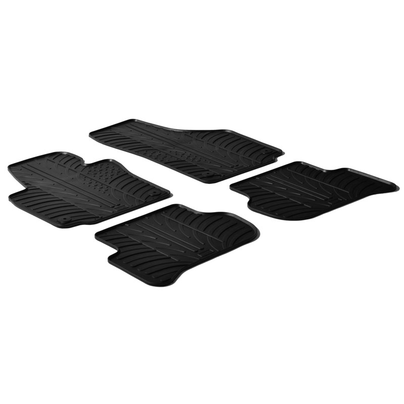 Rubber Automatten Skoda Yeti 4 delig