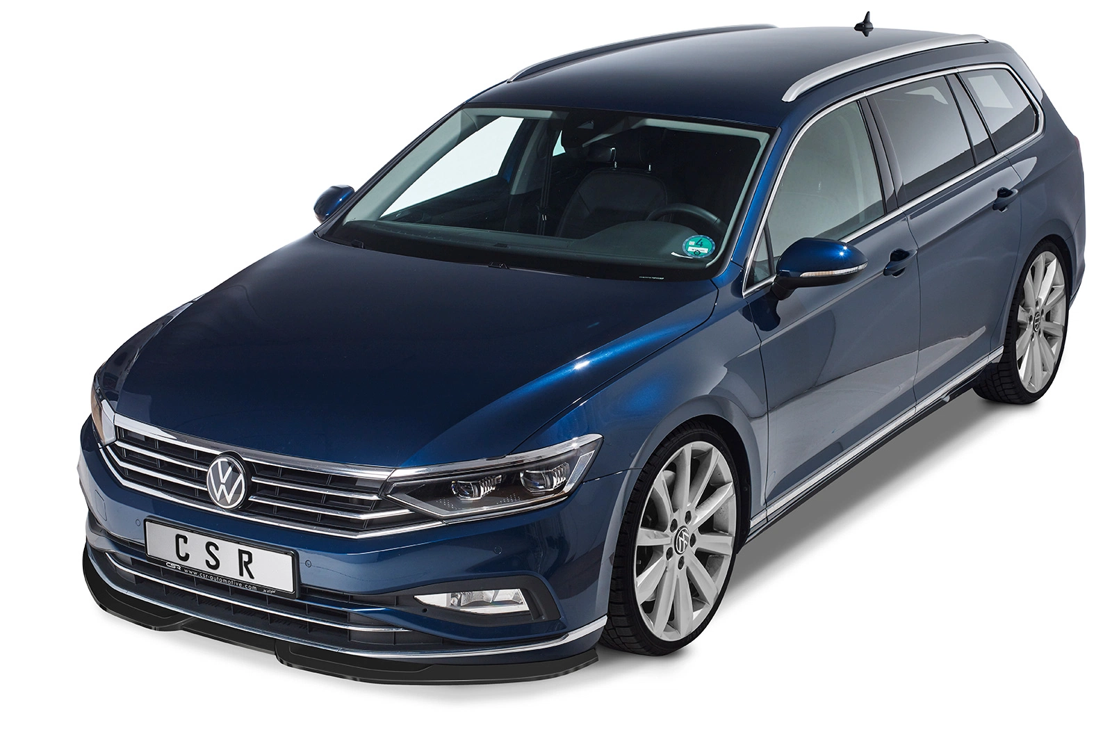 Voorspoiler VW Passat B8 (Typ 3G) Glans Zwart – 06/2019–