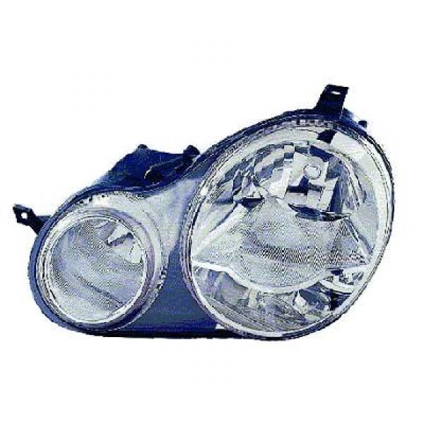 Koplamp links POLO 01-05 DEPO H7+H1/VALEO SYSTEM