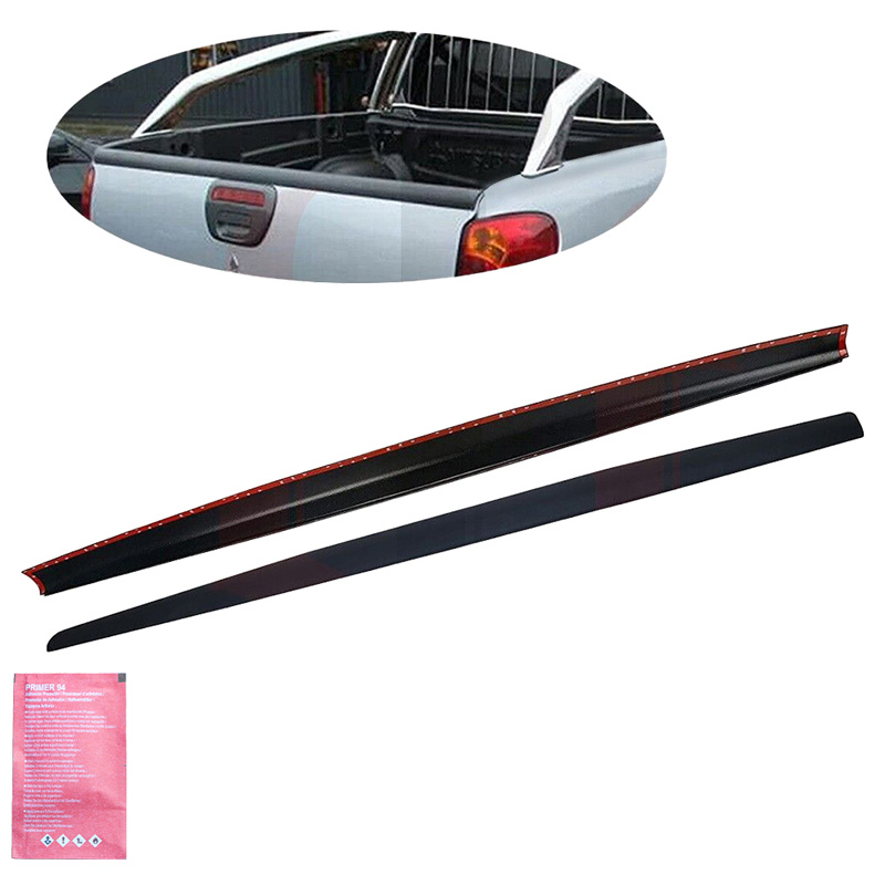 Achterklepafdeklijst  Mitsubishi L200 Triton 4 2007-2014 - Matzwart