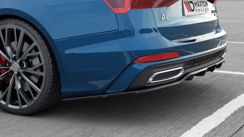 Diffuser V.2 Audi A6 S-Line Avant C8 Maxton Glans Zwart