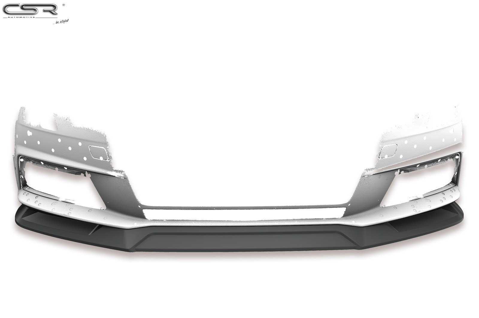 Voorspoiler Audi A4 B9 (type 8W) Carbon Look