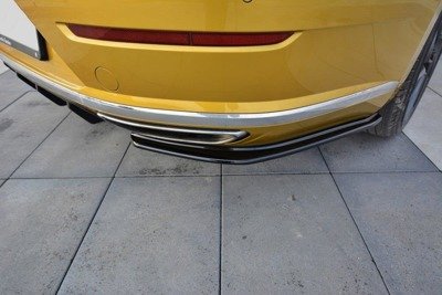 Zijdiffuser Volkswagen Arteon Maxton Zwart Glans