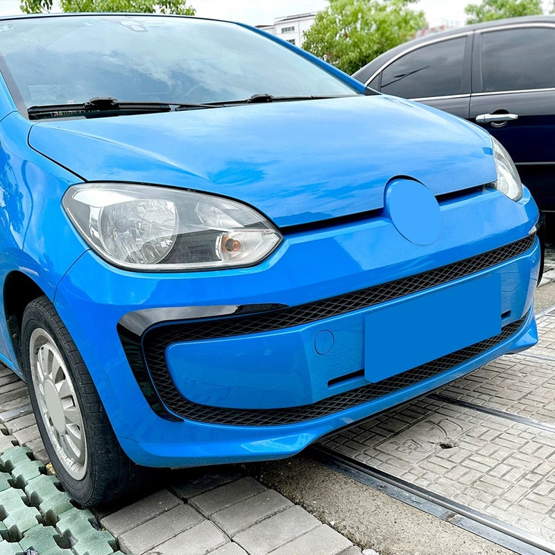 Set bumperluchtinlaat frames  Volkswagen Up! 2011- excl. GTi (ABS Glanzend zwart)