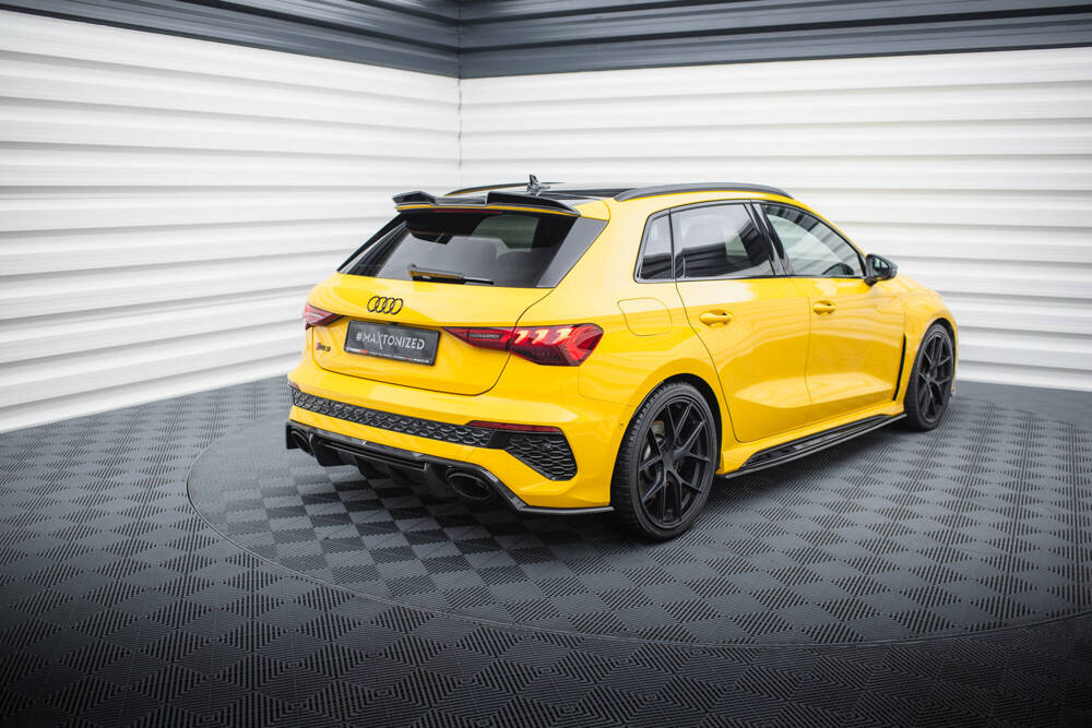 Carbon Fiber Achterzij Spoilers Audi RS3 Sportback 8Y