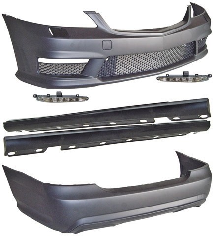 STOßSTANGEN set W221 05-11 ABS KUNSTSTOFF