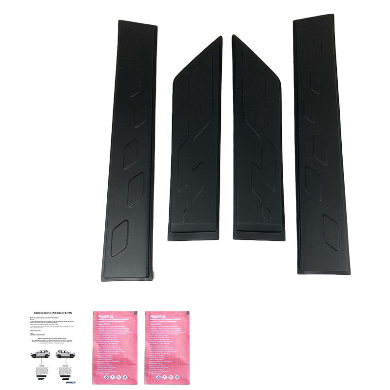 Deurpanelen  Dacia Sandero Stepway II (B52) 2012-2020 - Matzwart