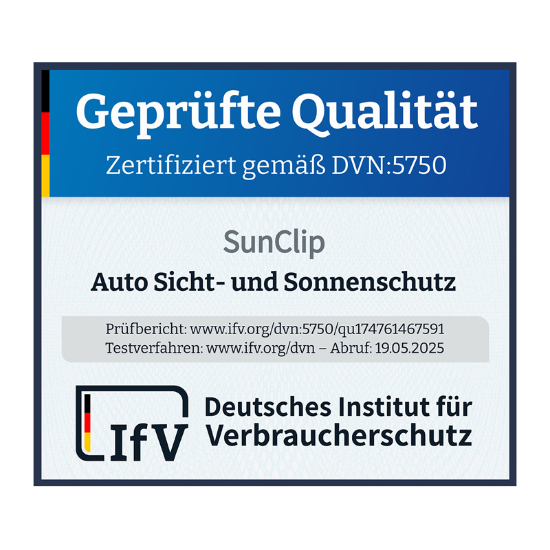 SunClip Zicht- & Zonwering  Volkswagen T6 Multivan 2015-