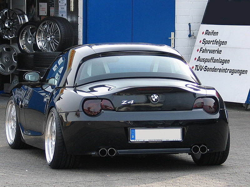 Rear Muffler BMW Z4 Coupe Exhaust Systems