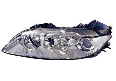 koplamp, H1+H1, elektr verstelb, incl motor, rechts,-07/2005 Maz