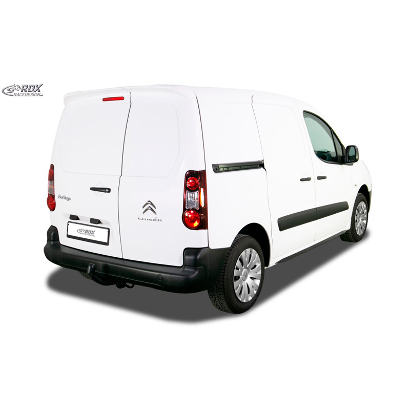 Dakspoiler  Citroën Berlingo & Peugeot Partner/Rifter & Opel Combo & Toyota ProAce City/ProAce City Verso 2008- (met 2 achterdeuren) (PUR-IHS)